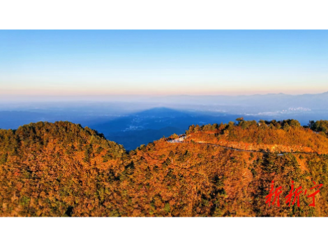 万寺寨：高山冬景引客来