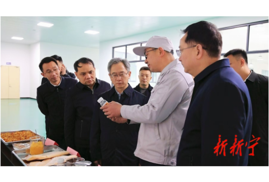 省科技厅来新调研科技创新工作