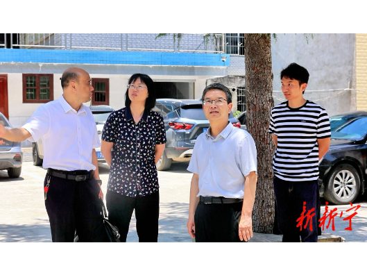 刘松荣带队调研“三会三文”贯彻落实情况