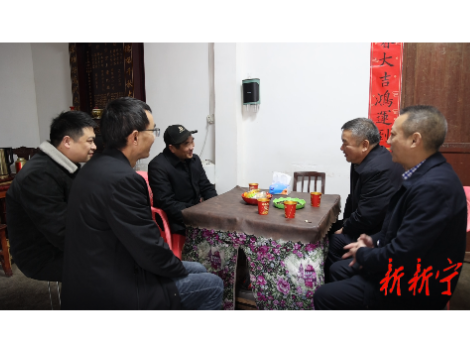 徐立华开展春节前走访慰问活动