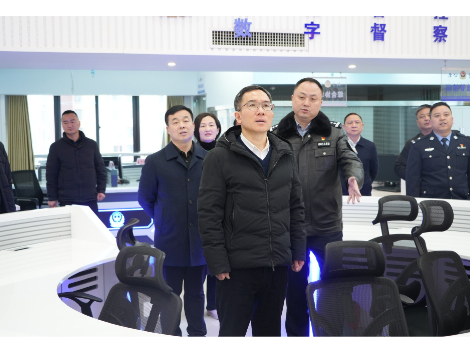 邓涛督导春节期间重点工作