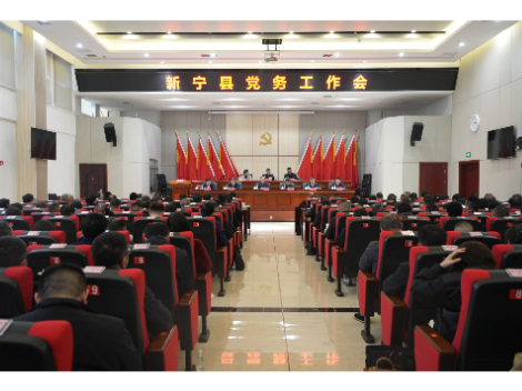 新宁县党务工作会召开