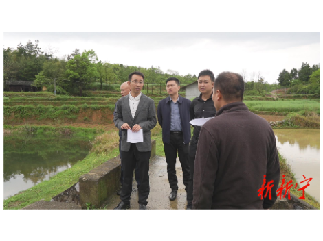 彭洪兵督导检查病险水库防汛度汛工作