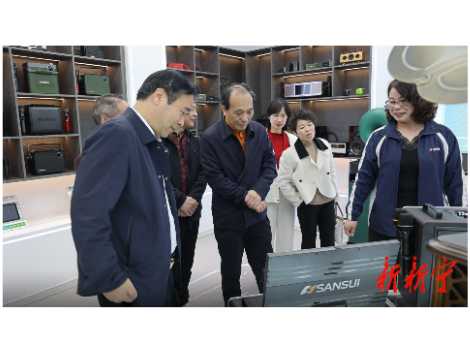 市政协调研组来新开展民营经济发展专题调研