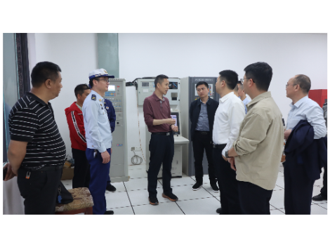 胡小刚来新督导安全生产工作