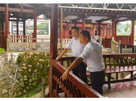 李爱铭到崀山镇督导防汛备汛和安全生产工作