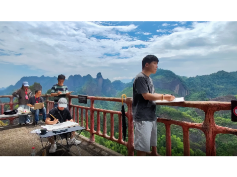 40余名省级知名画家齐聚新宁！挥毫描画崀山，笔墨赋能文旅