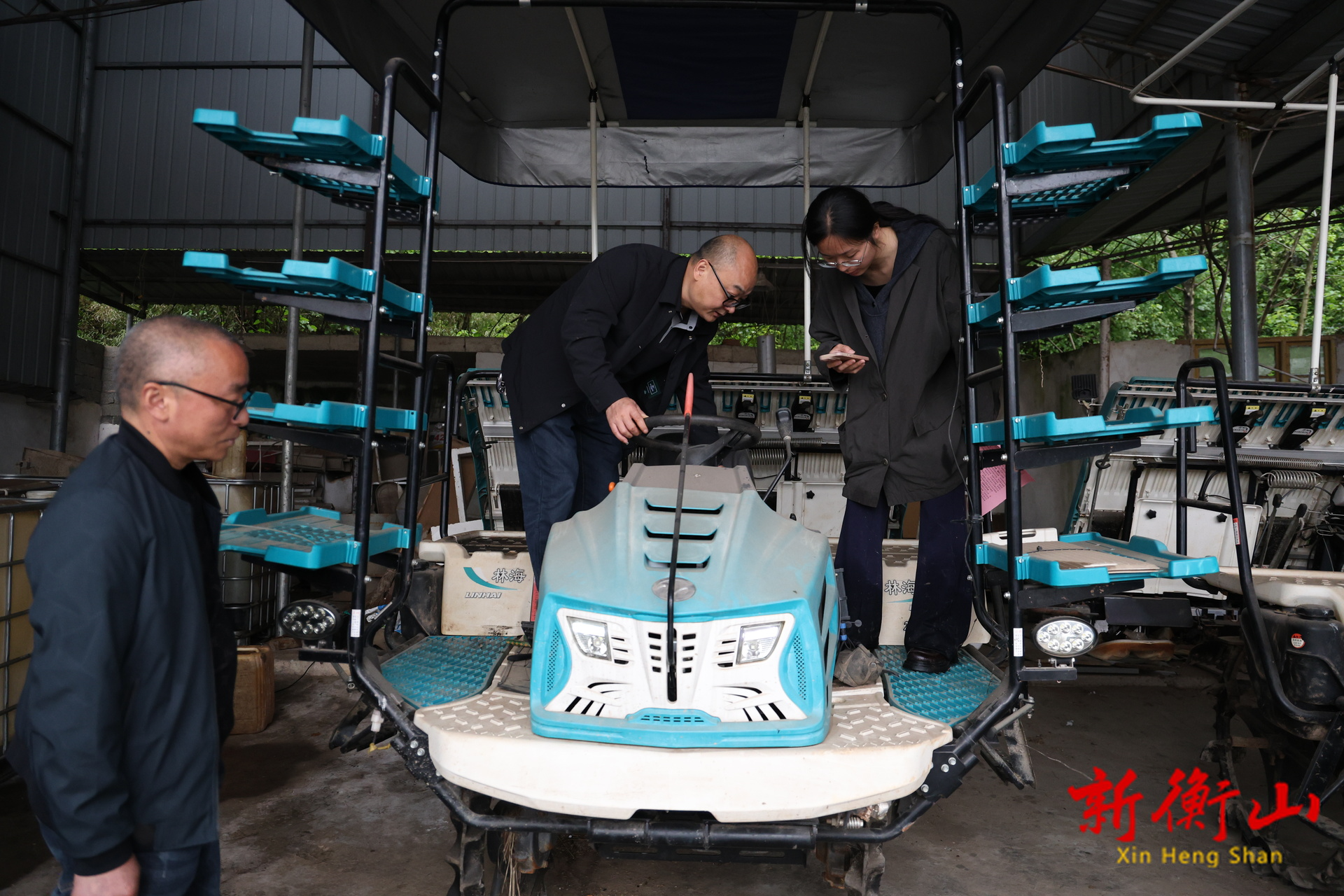 衡山：农机安全检查服务直达田间地头