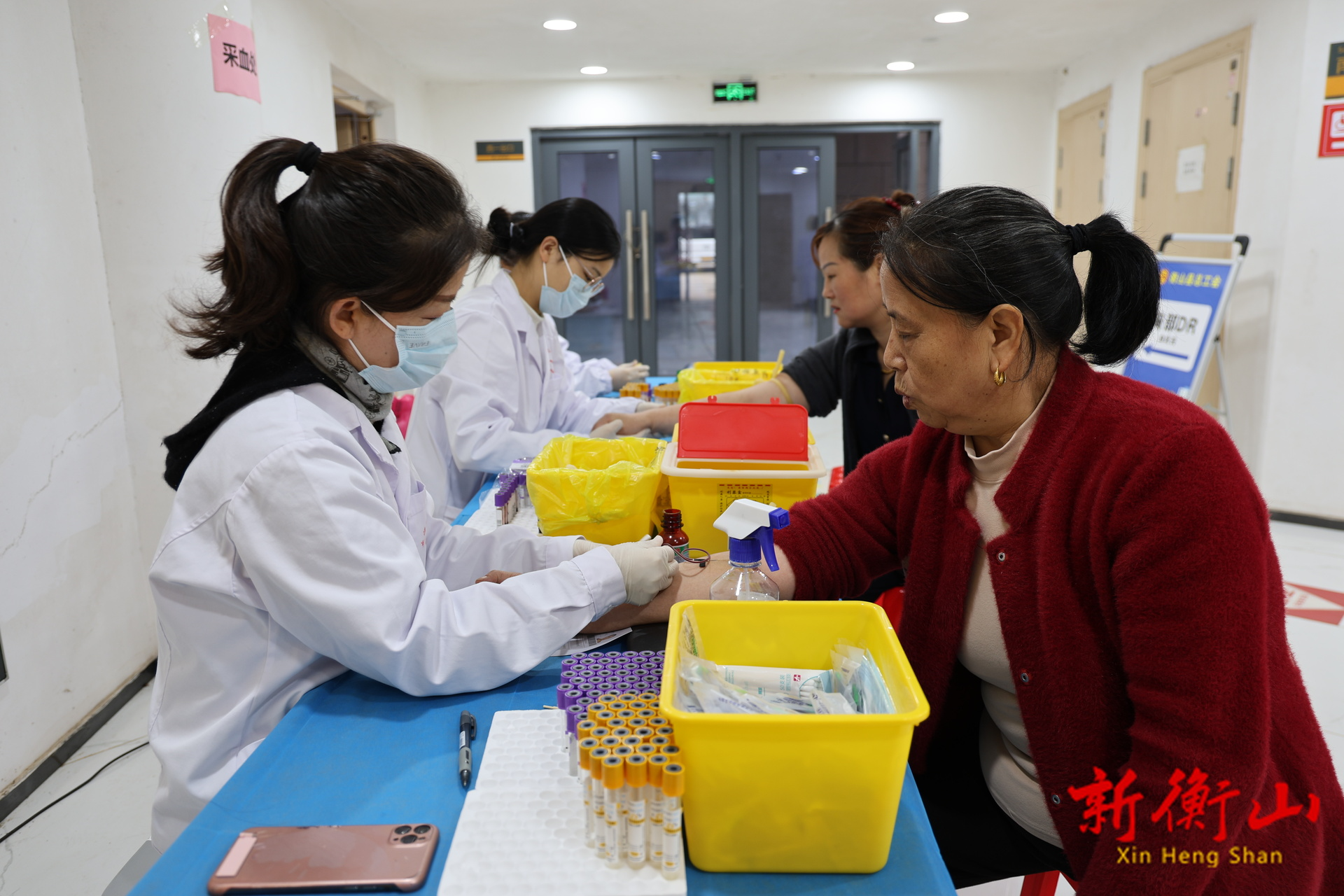 衡山县总工会为新就业形态劳动者开展免费体检