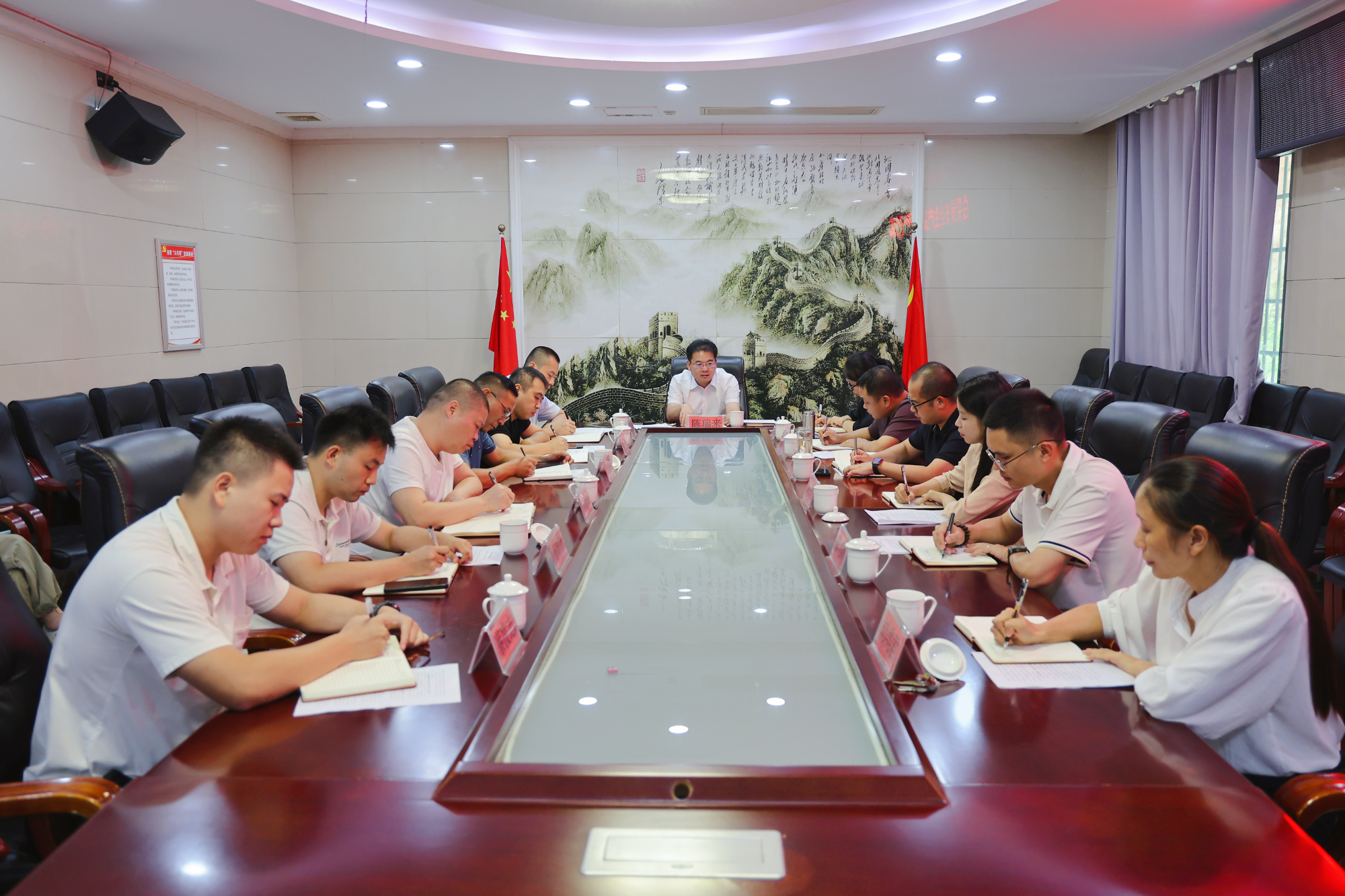 陈瑞来参加联点乡镇安全生产集中研讨