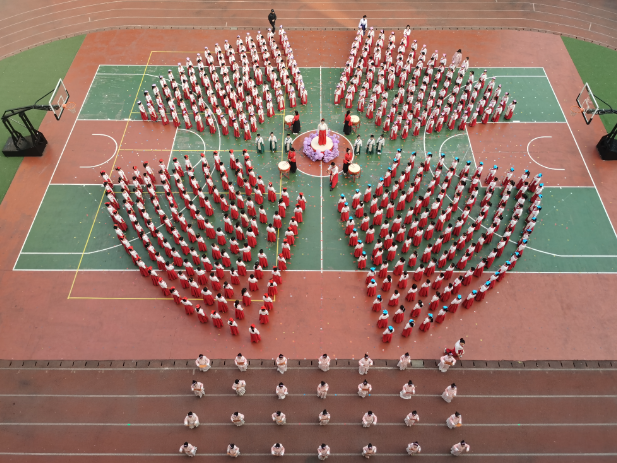 【耒阳站】实验小学：3500名学子齐诵国学经典