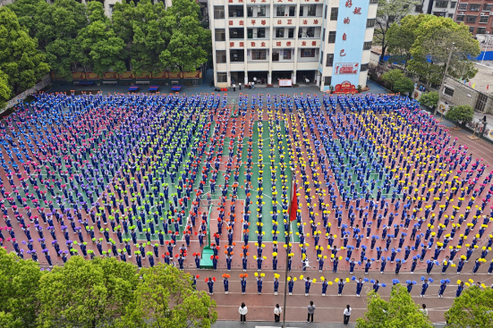 【先声新闻】耒阳市实验小学金杯塘分校：燃动大课间，趣享小时光
