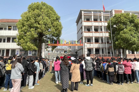 【鼎城区站】谢家铺中学：守护校园安全 共筑成长堡垒