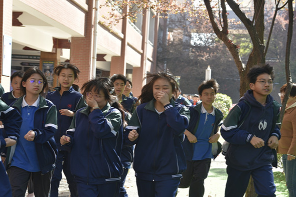 【鼎城区站】善卷中学：一堂意义非凡的“生命通道快闪课”！