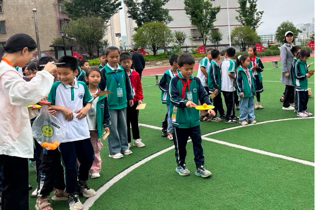 【耒阳站】罗含小学趣味游园会：快乐童年，健康成长！