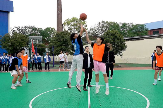【衡南站】衡南二中：高中部篮球挑战赛开幕式圆满举行