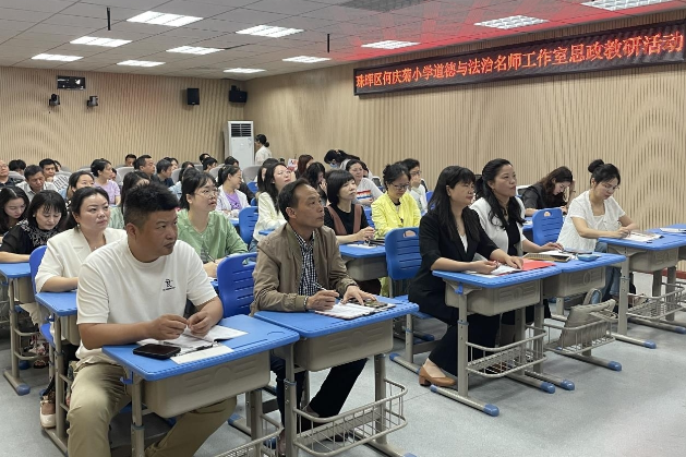 珠晖区：中小学道德与法治名师讲座暨教师培训活动成功举行