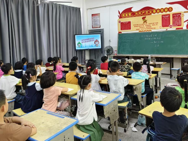 【衡阳县站】金兰镇中心小学开展“夏秋护苗”宗教政策法规宣传教育