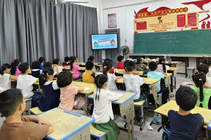 【衡阳县站】金兰镇中心小学开展“夏秋护苗”宗教政策法规宣传教育