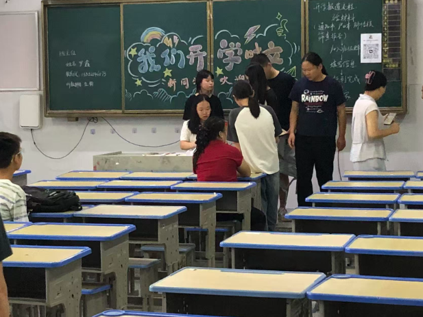 【耒阳站】耒阳市五里牌中学：用心迎新，满心欢喜