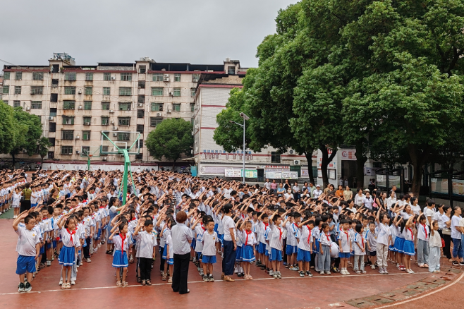 【耒阳站】金杯小学：扬帆新学期 逐梦新征程