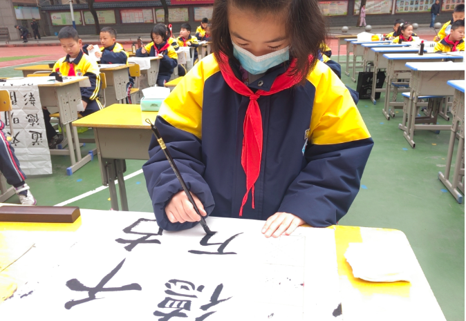 【耒阳站】实验小学：书画绘文明，笔墨传素养