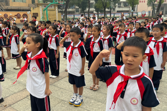 【耒阳站】城北完小：强国复兴有我 争当新时代好少年