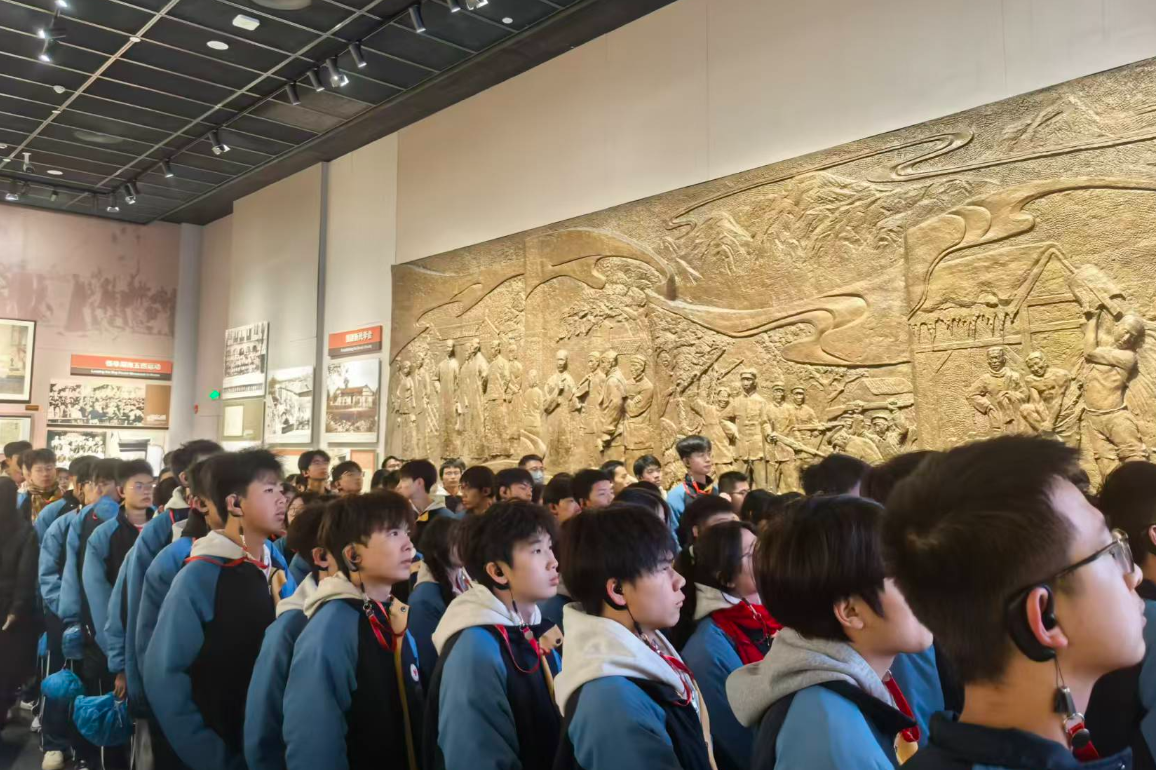 【耒阳站】顺湖中学：走进伟人故里 传承红色基因