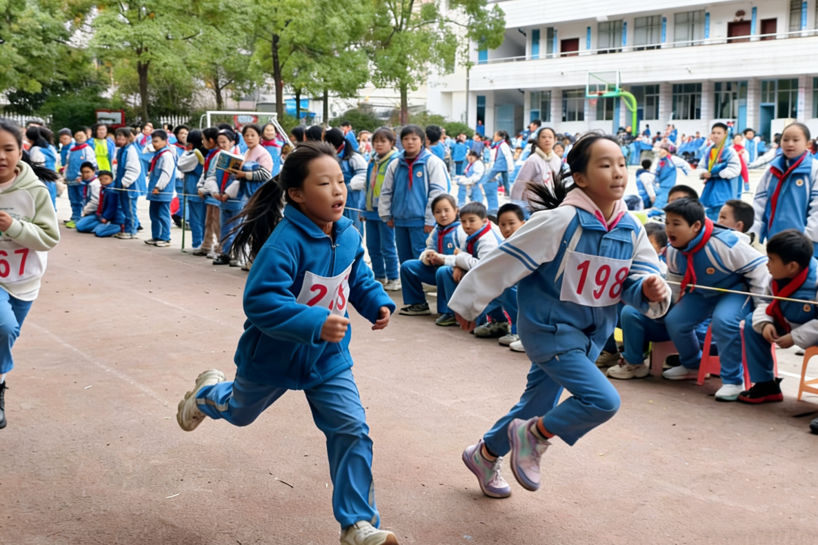 【新晃站】热血赛场，青春飞扬，晃州镇三小运动会燃动冬日校园