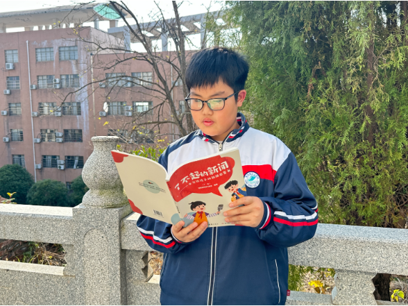 【衡阳县站】刘宸希：听见“百灵鸟”歌声背后的温暖，愿我的笔也能成为“烛火”