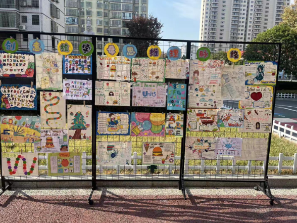 【耒阳站】当英语遇见创意！罗含小学特色作业展让学生“绘”出思维