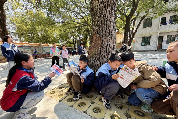 【衡东县站】新塘镇中心学校：活力“一刻”，让学生尽享多彩课间