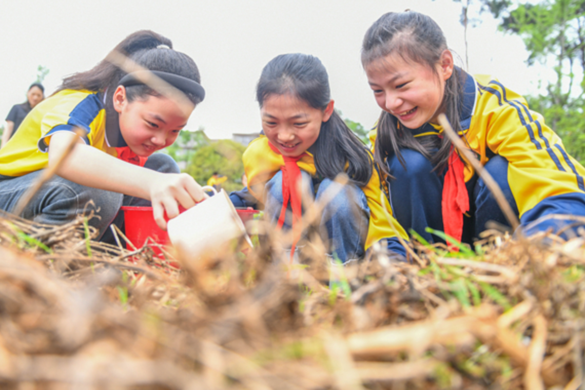 道县谷源学校：劳动教育迎“五一”
