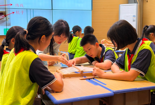 浏阳长兴湖小学：非遗织就匠心 劳动培育素养