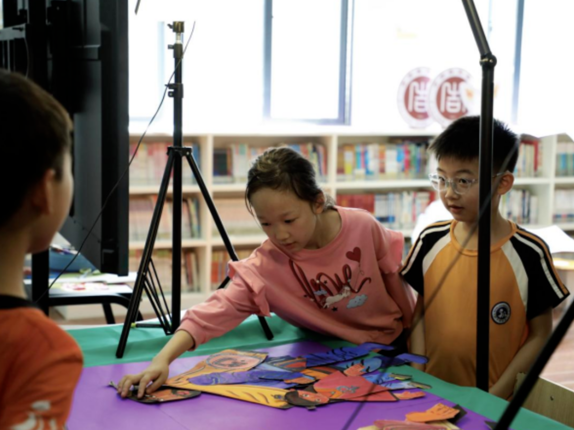 长沙雨花区吉联小学 ：“小动画师” 用童心传承传统文化 《盗仙桃》首映引关注