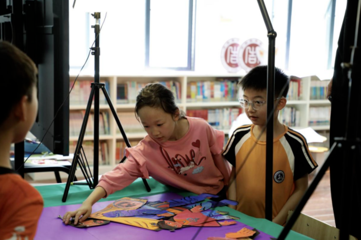 长沙雨花区吉联小学 ：“小动画师” 用童心传承传统文化 《盗仙桃》首映引关注