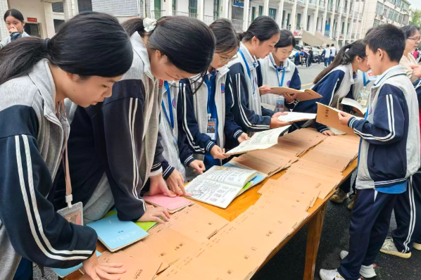 【鼎城区站】灌溪中学：笔尖诉书意 书香满校园