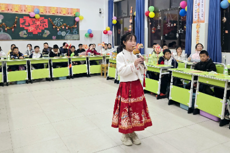 【衡东县站】杨山实验中学：青春飞扬迎元旦 班级同庆展风采