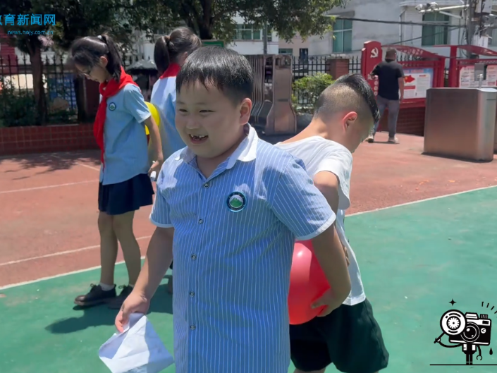 【安化站】泥埠桥完全小学：党建引领童心扬，劳动收获庆六一（小记者 谌堇芸 指导教师 卢妹 张曦红） 