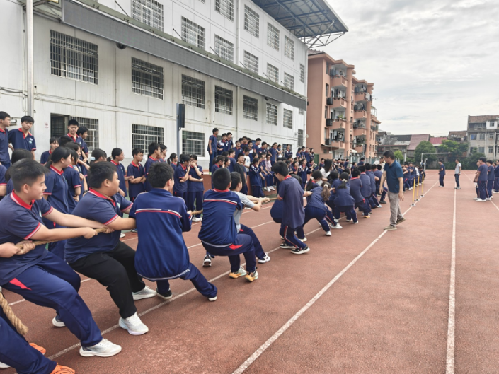 【鼎城区站】江南中学：力拔山河，九年级拔河班级联赛圆满落幕