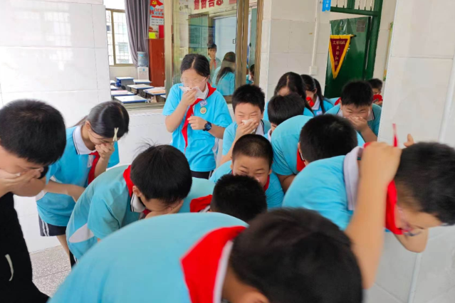 【耒阳站】实验小学金杯塘分校：实战演练强技能，消防安全记心间
