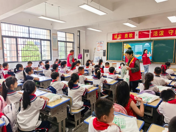 【资阳区站】益阳市人民路小学：电力安全进校园 守护童心伴成长