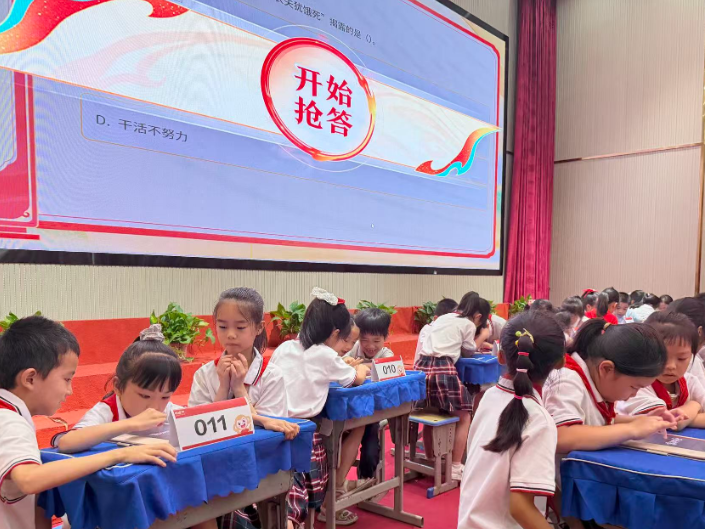 【耒阳站】五里牌小学：阅读竞赛变身“大闯关” 决赛现场欢乐多