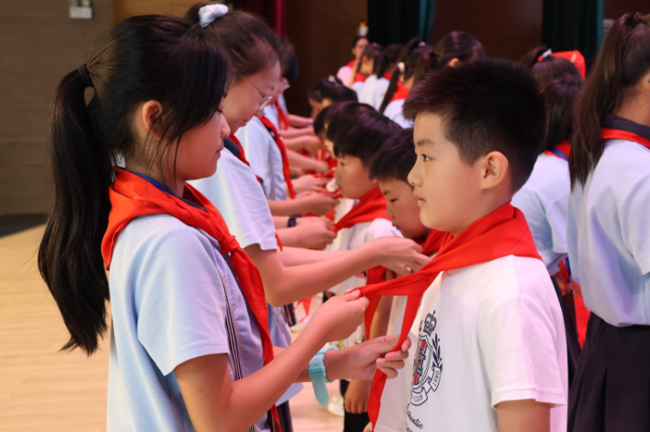 【鼎城区站】永安小学：童心入队 逐光而行