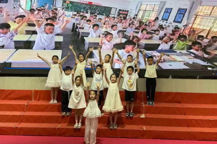 【耒阳站】五里牌小学：阅读比赛童声童趣满校园