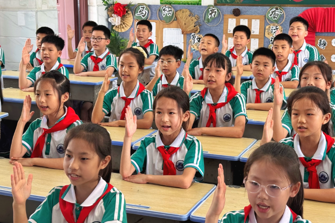 【耒阳站】罗含小学：又背又唱，防溺水“声”入人心