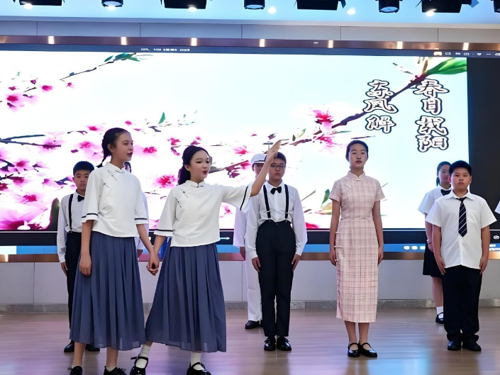 【衡东县站】杨山实验学校：声动少年心 诗韵满杨山