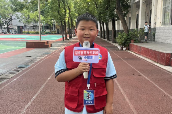 【辰溪站|小记者成长趣事】刘宇轩：我的“嘴瓢”小记者初体验