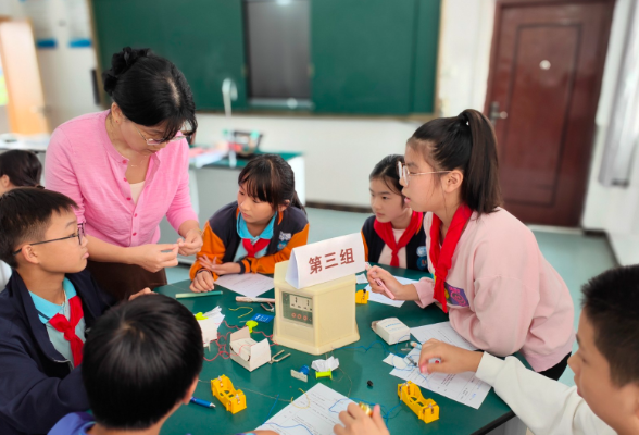 【鼎城区站】武陵小学：制作电磁铁  探索科学奥秘