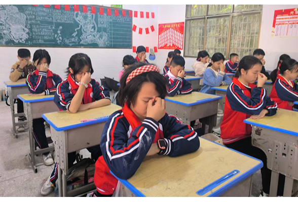 【衡阳县站】清潭中学：两操展风采  健康伴成长